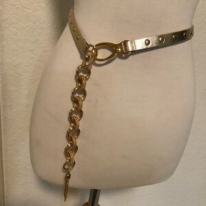 Doncaster Gold Chain Belt M